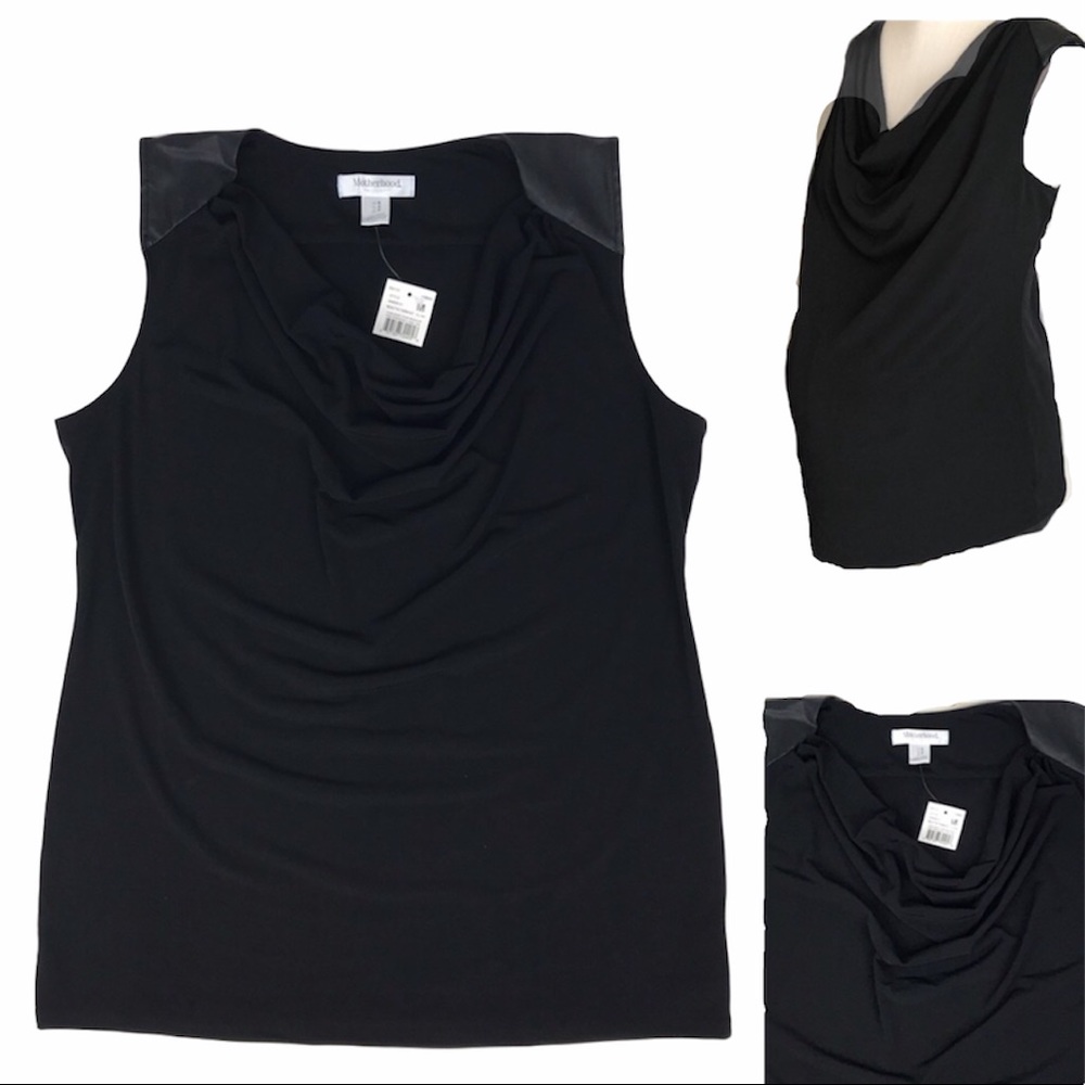 NWT MOTHERHOOD MATERNITY Cowl Neck Top